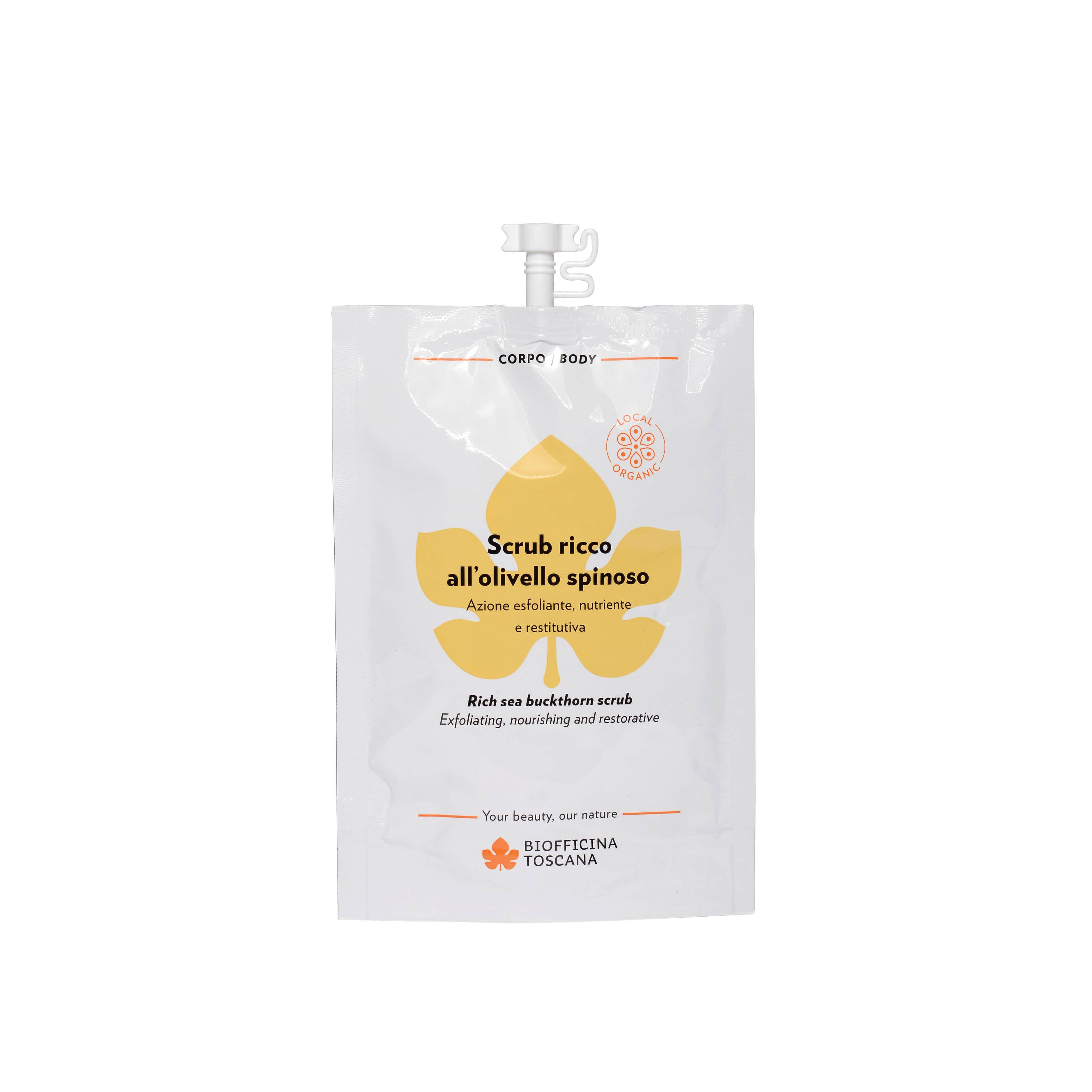 Biofficina Toscana - Wholesale Body Scrub/Exfoliant - Rich Sea Buckthorn Body Scrub