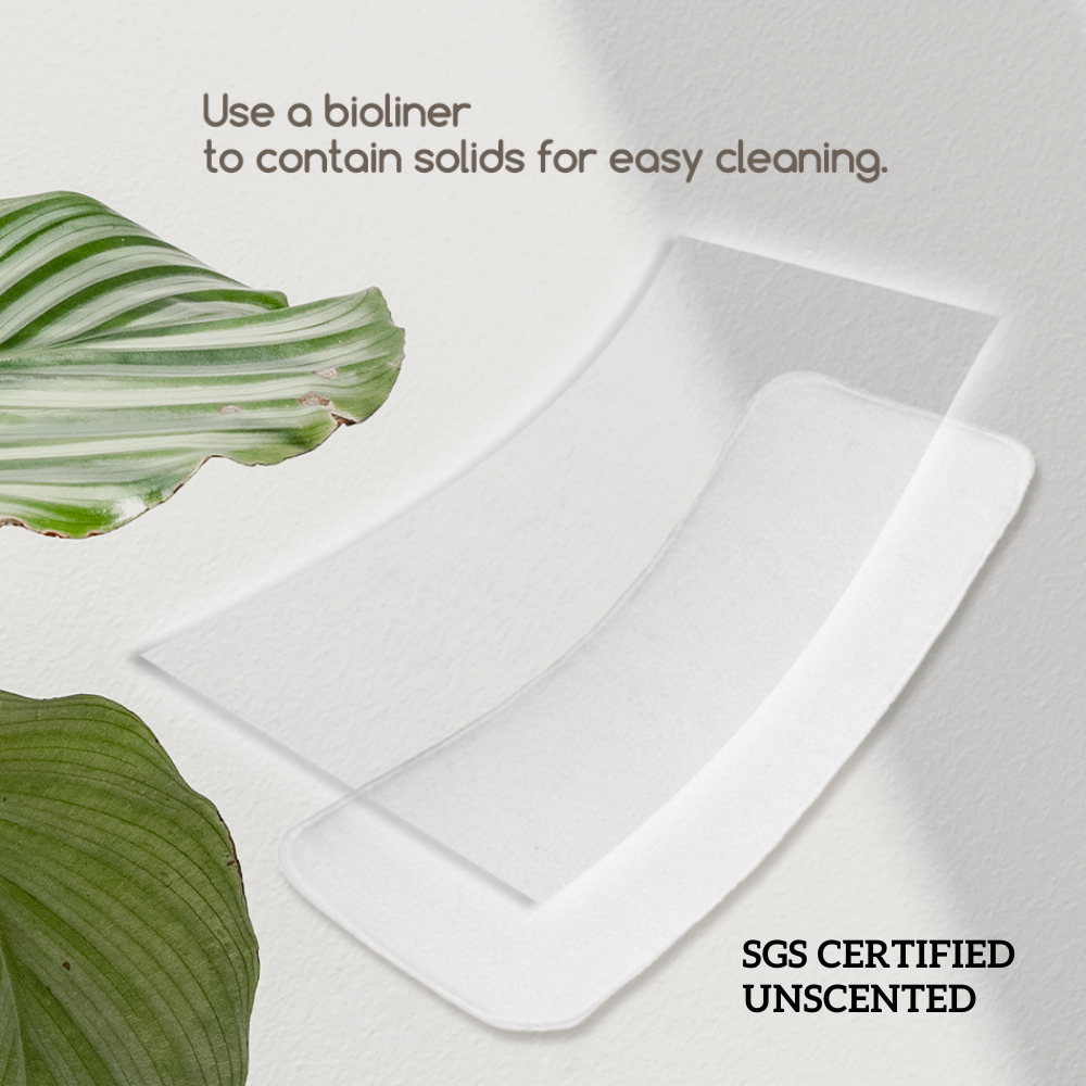 KaWaii Baby Diapers – Großhandel Stoffwindel – Baby – Biologisch abbaubare Windeleinlage aus Bambus, unparfümiert, 100 Stück/Rolle5