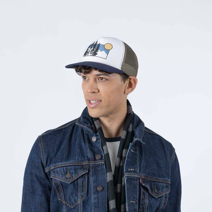 Navy Element Trucker for wholesale on Faire