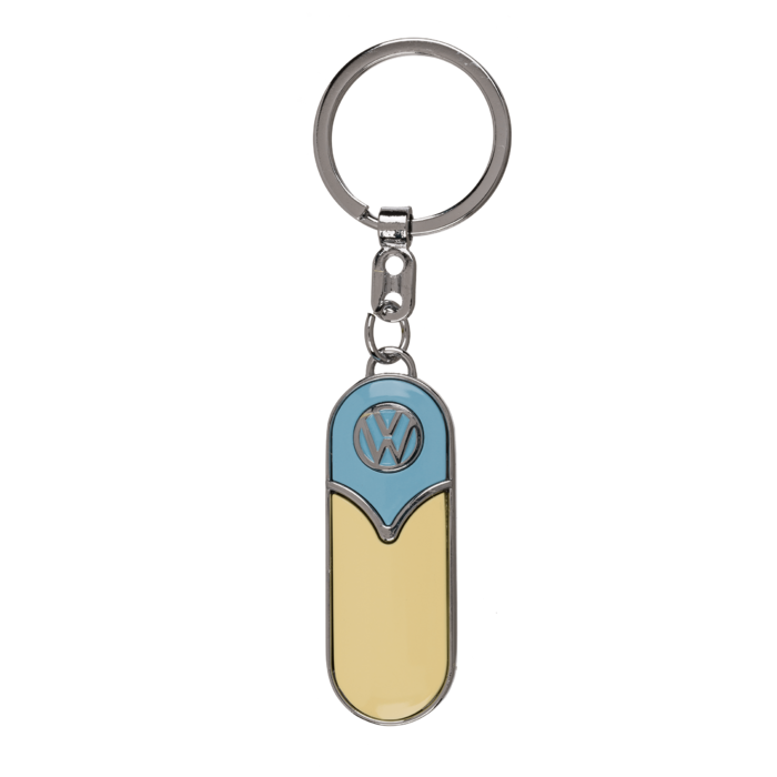 Out of the blue KG – wholesale Nyckelring - Unisex – Metallnyckelring, VW T1 Bulli, ca 6 cm, 6 färger2