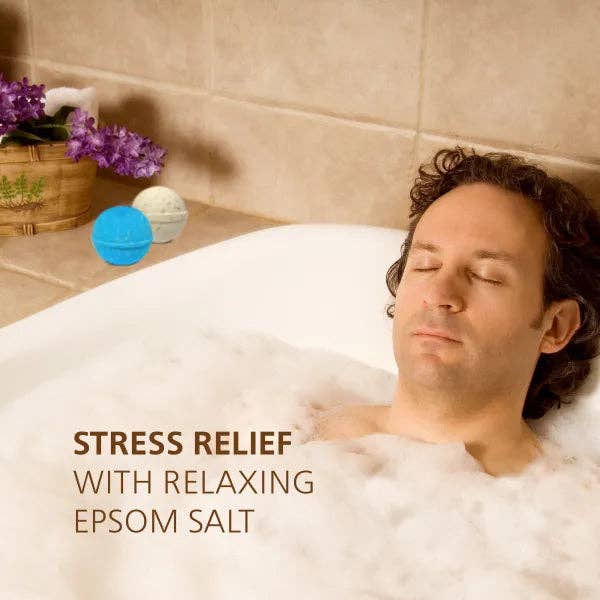 Relaxcation – wholesale Bath bomb/fizz – Organic Bath Bombs for Men - Relaxing Gift Set4