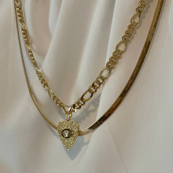 House of Au.ORA - Wholesale Pendant/Charm Necklace - Listen To Your Angel Necklace