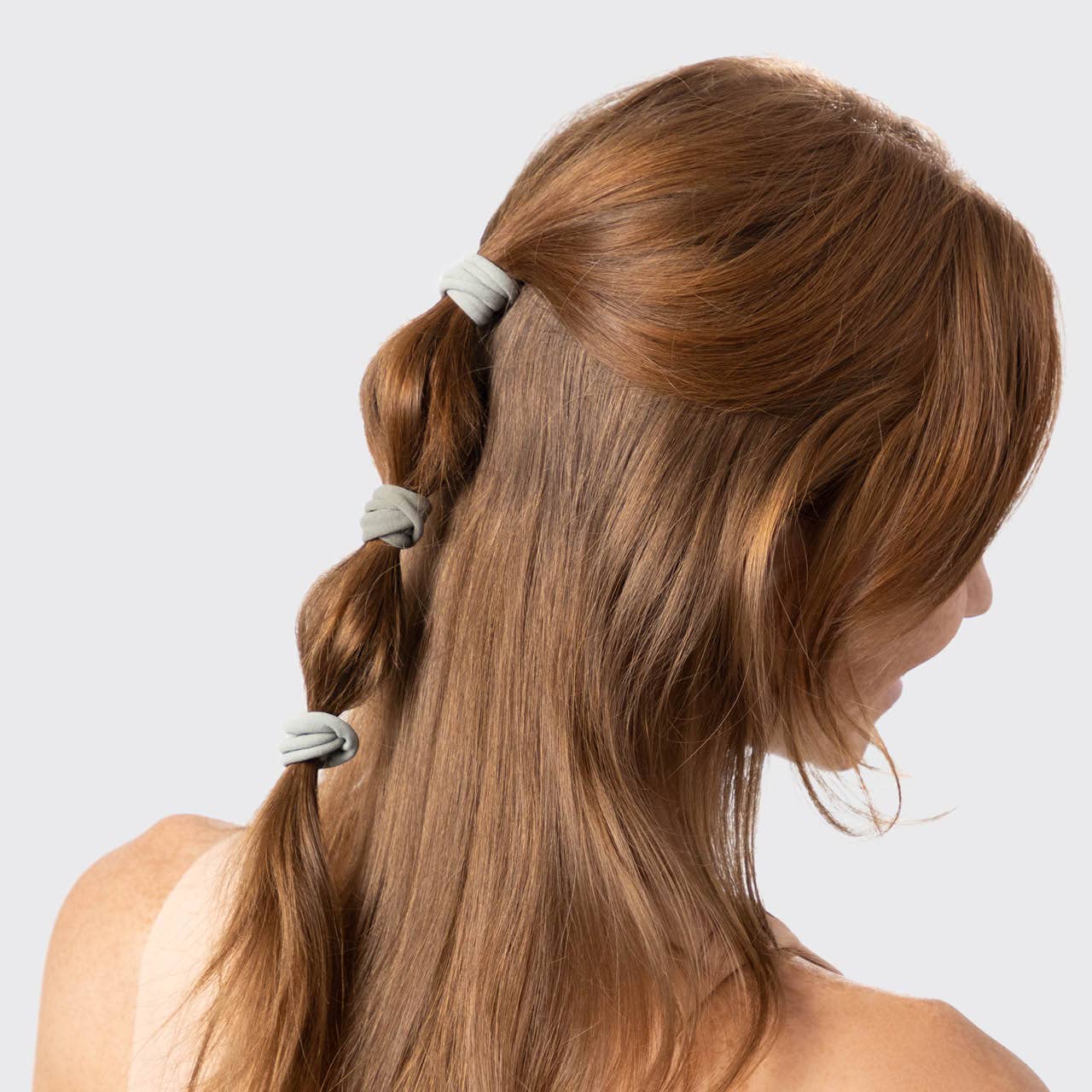 KITSCH - Wholesale Hair Tie - Eco-Friendly Nylon Elastics 20pc - Eucalyptus5