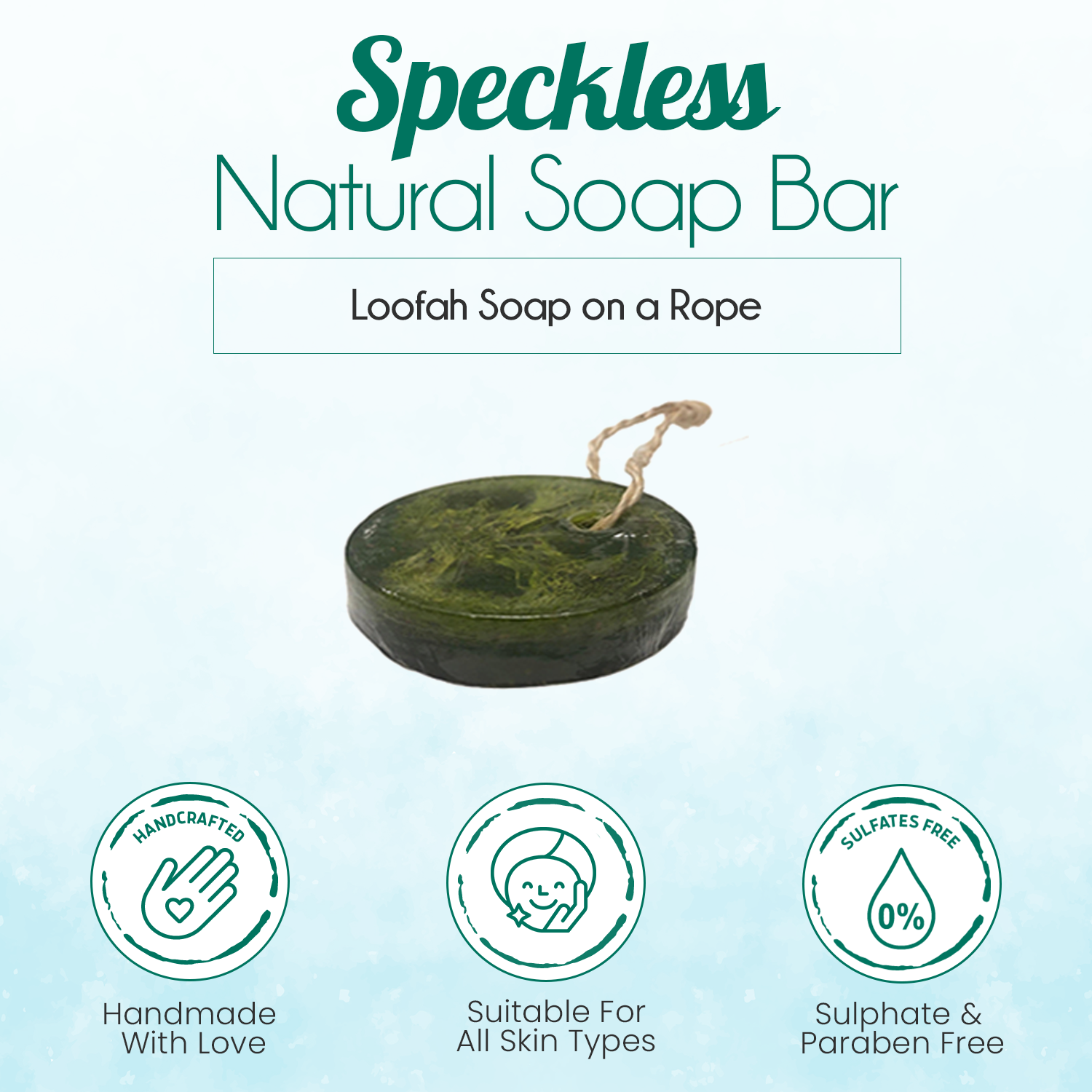 BeNat - Wholesale Bar Soap - Speckless Soap Bar1