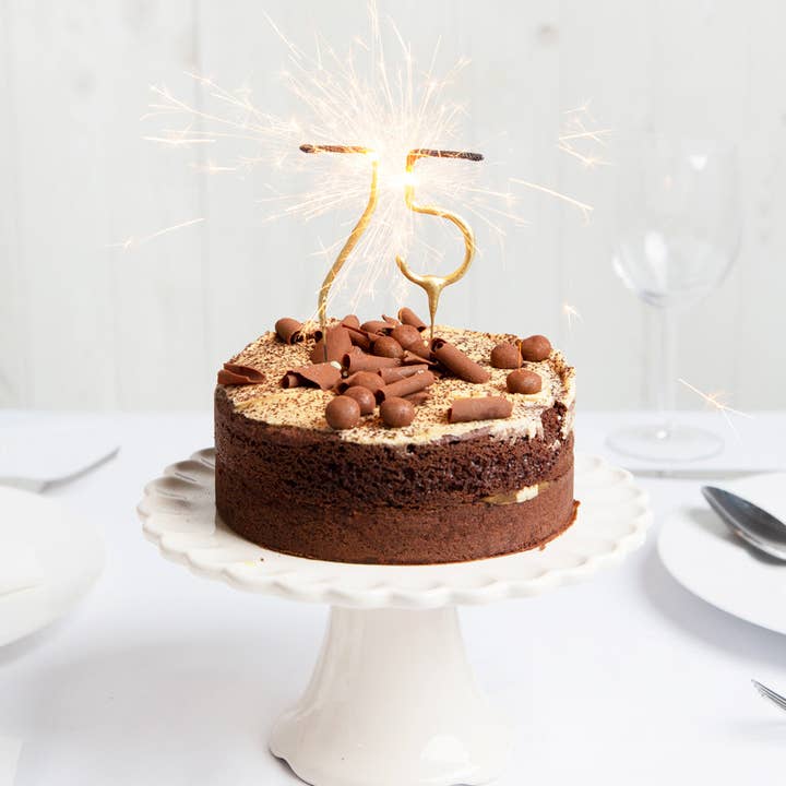 Talking Tables UK – wholesale Sparkler – Luxe Gold Number Sparklers Starter Set - Numbers 0-94