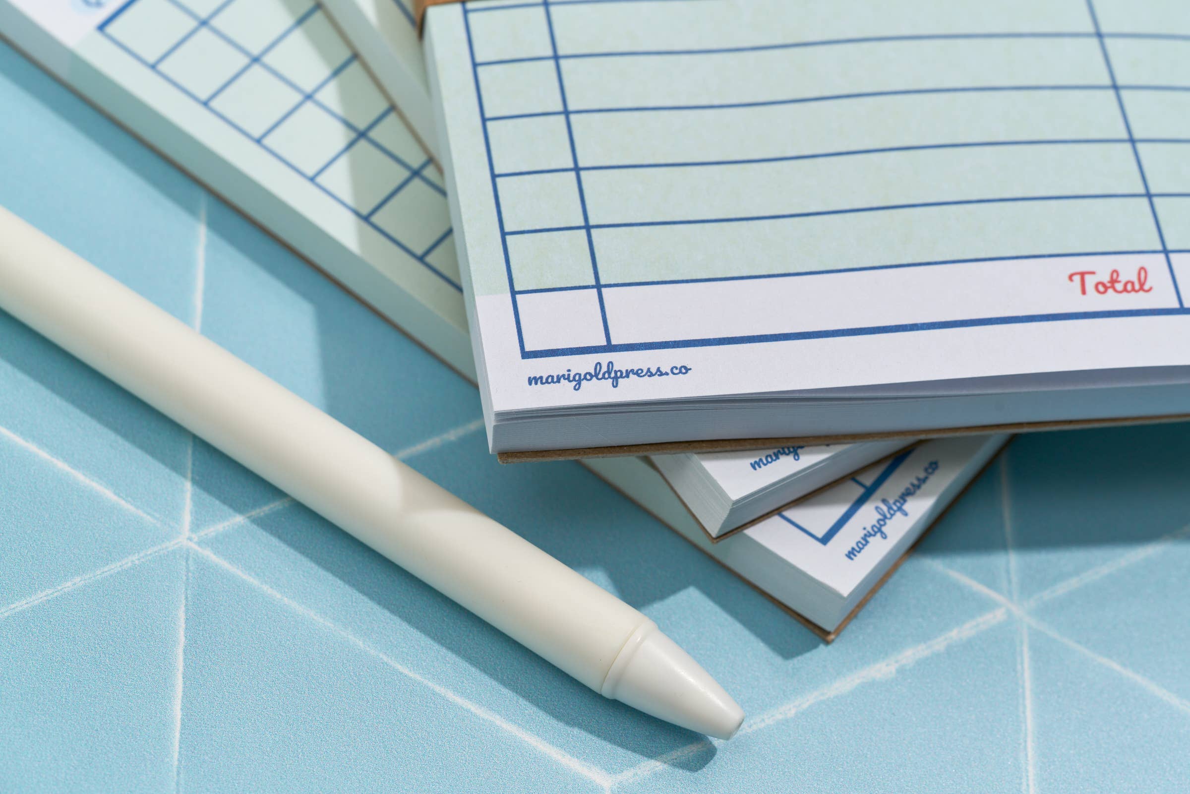 Marigold Press - Vente Blocs-notes - Bloc-notes pour commandes clients et liste de courses10