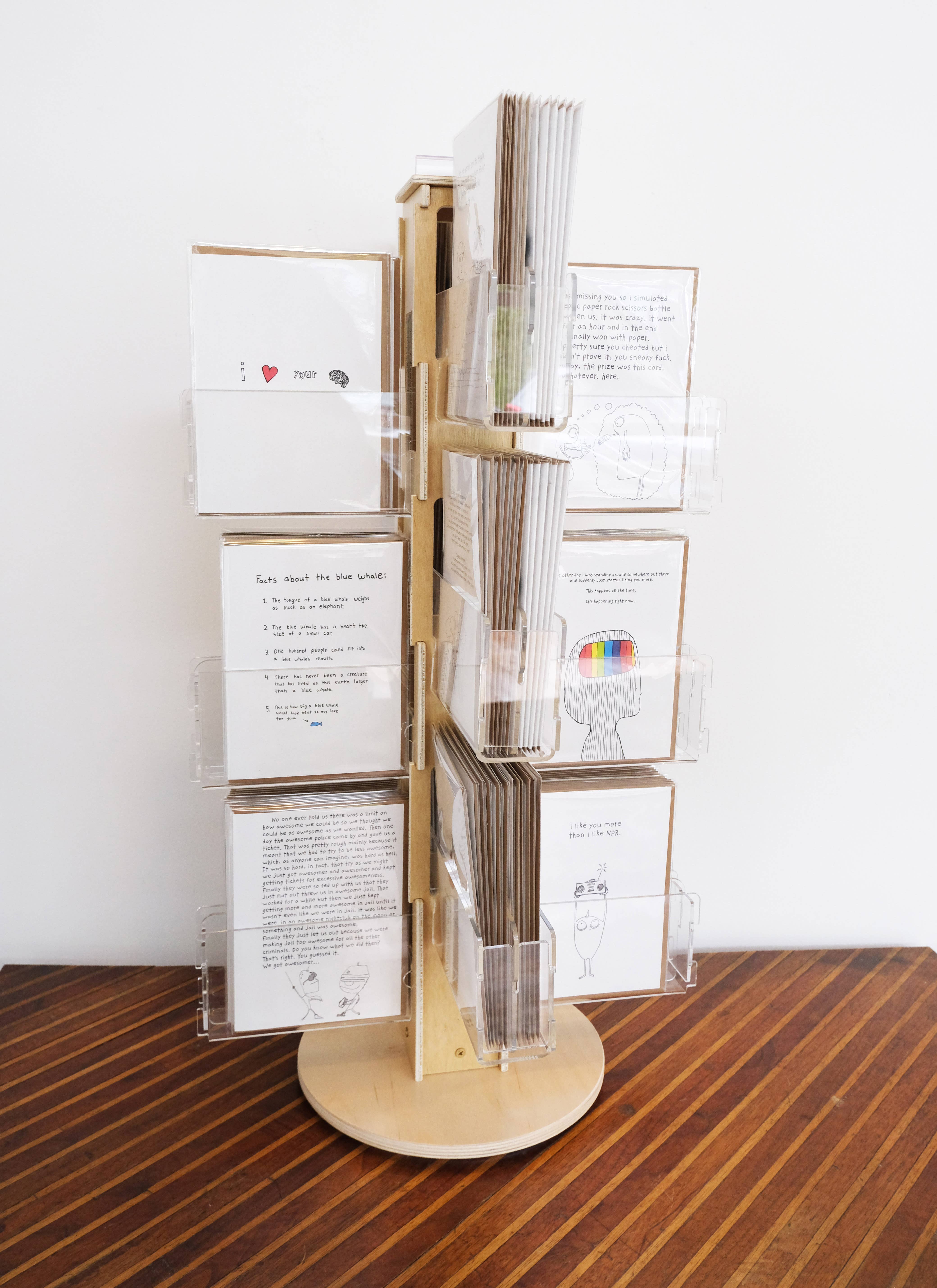 The Art of Seth – wholesale Vardagliga hälsningskort – ”Normala produkter” Bästsäljare + Kortspinner 6