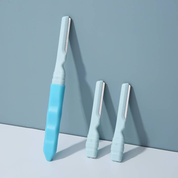 Dermaplaning Razor and Replacement Blades for wholesale by Dewy Hours Inc.