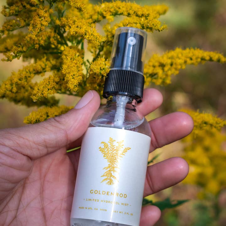Rowan + Sage - Wholesale Face & Body Mist/Water - Goldenrod Hydrosol Mist