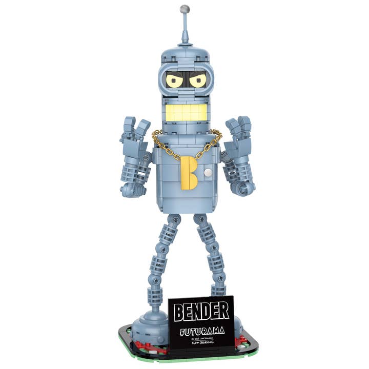 Brickcraft - Wholesale Building Set - Kids - Futurama Bender Brick Building Figure4