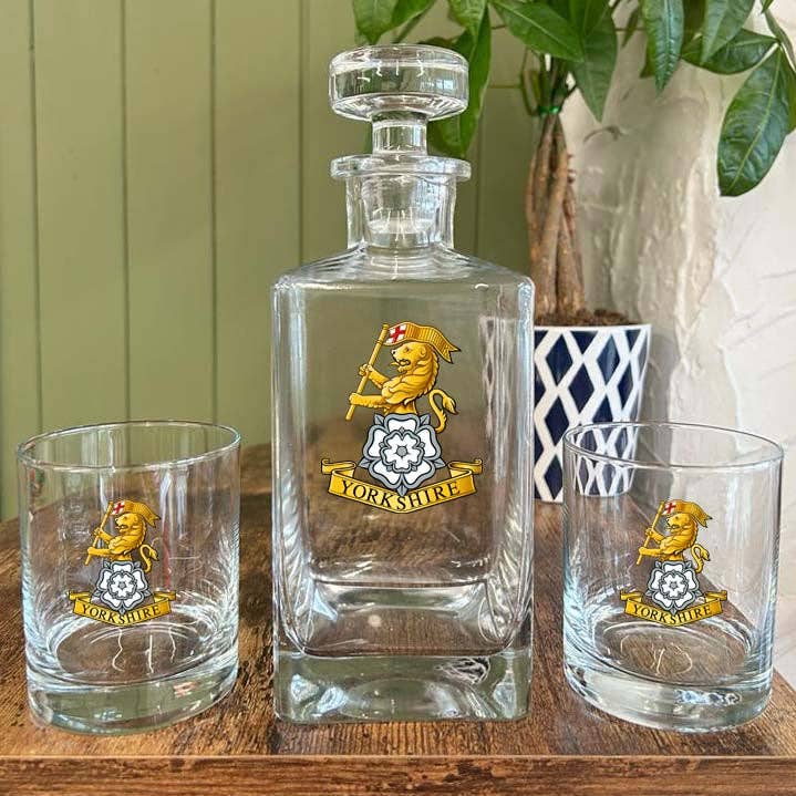 Königliches Yorkshire-Regiment - Dekanter für den Großhandel von Thecraftyblackdog
