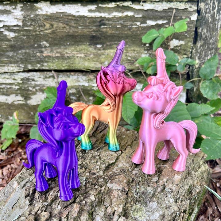 Adult Standing Unicorn Dick Horn Penis Cock Dino-Dick for wholesale by NumanPrints