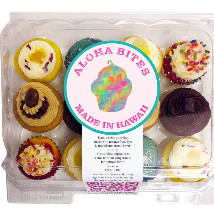 Aloha Bites - Wholesale Cupcake - Cupcakes - Signature Hawaiian Mini 2