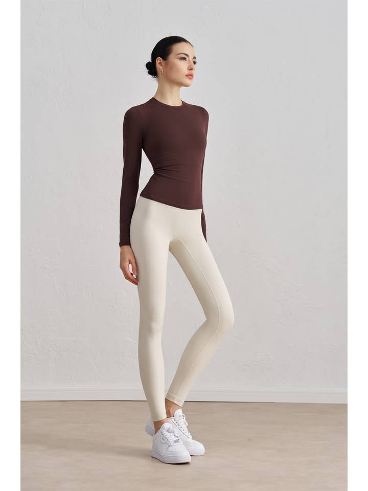 91thelabel - Wholesale Athletic Top - Women's - Penelope Long Sleeve Sculpting Active Top2