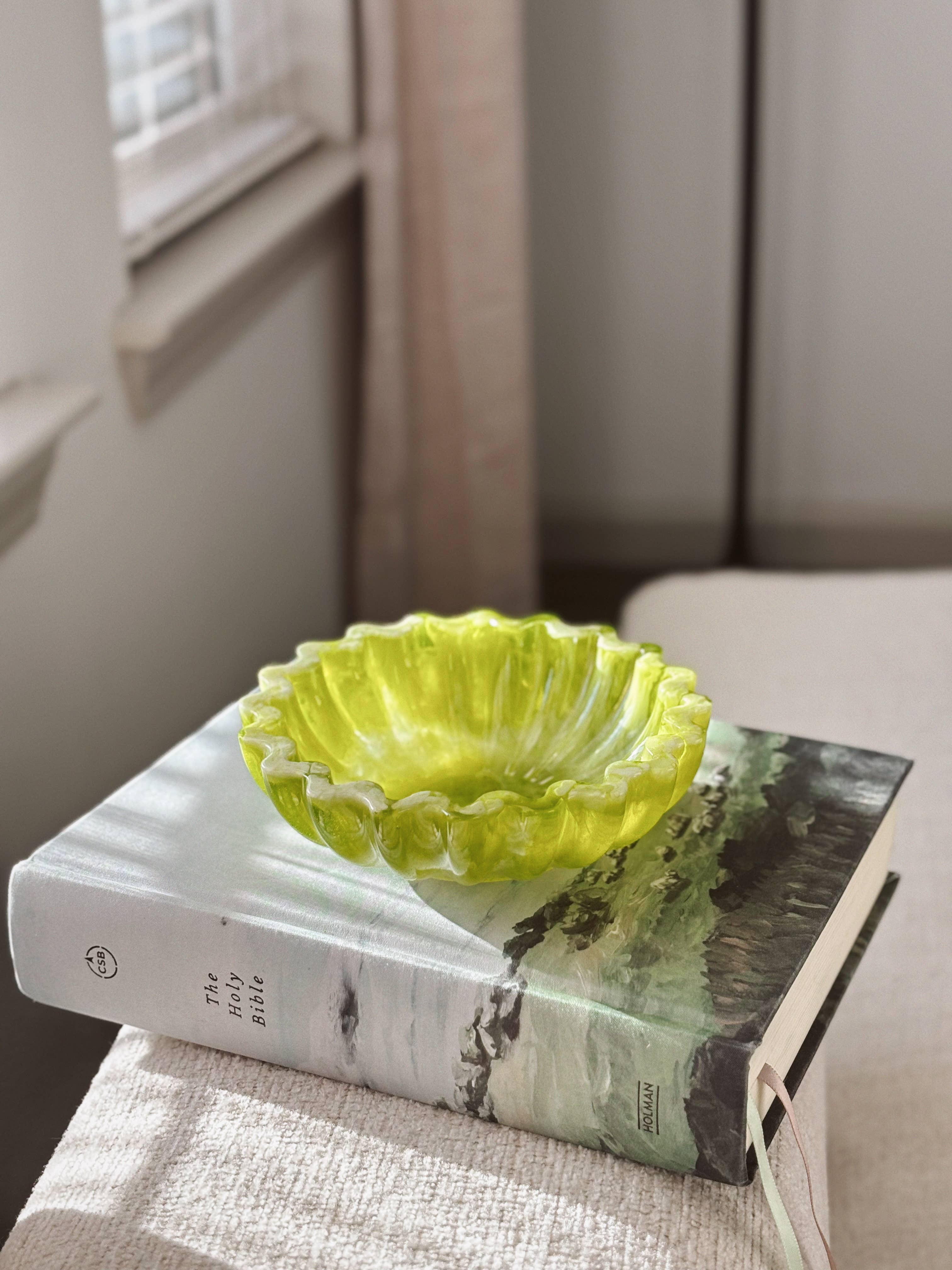 V.rogers Designs - Wholesale Decorative Plate/Dish/Bowl - Clari Sculpted Handmade Decorative Bowl - Trinkets, Gift5