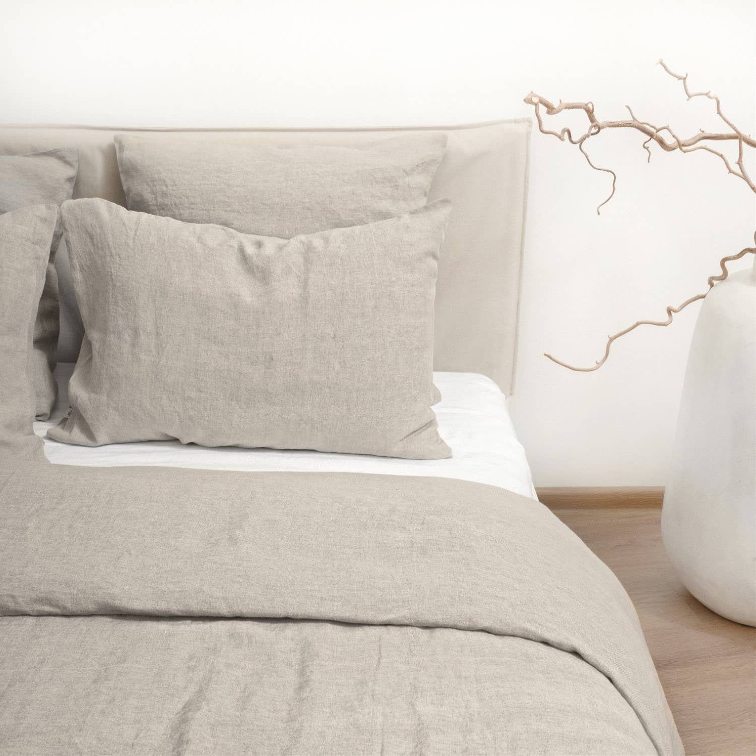 Linen Tales (We cover U.S. import duties) - Wholesale Beddengoedset - Natuurlijk linnen dekbedovertrekset2