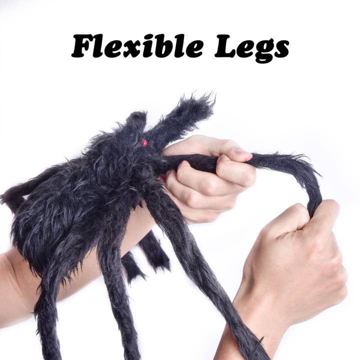 Fun Little Toys - Wholesale Decorative Figurine - Halloween Spider(3 Pack), Giant Spider2