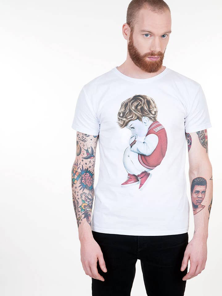 Cool regular basic cotton t-shirt for wholesale by siamoises