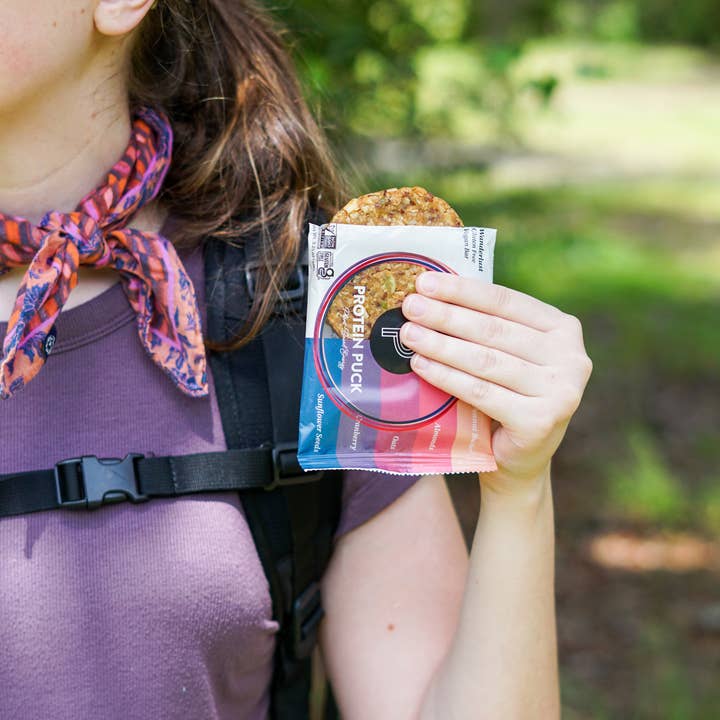 Protein Puck - Wholesale Snack Bar - Wanderlust (Peanut Butter, Cranberry) (16 - 3.25oz Bars)16