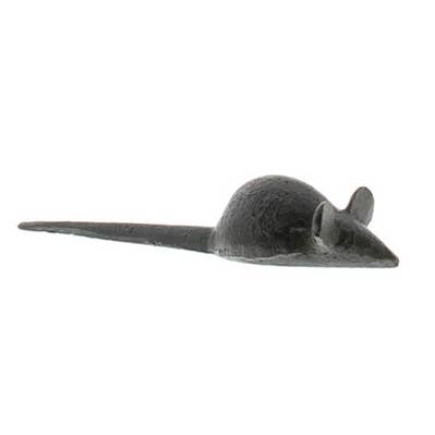 HomArt - Wholesale Decorative Figurine - Pablo Critter - Cast Iron Mouse - Brown