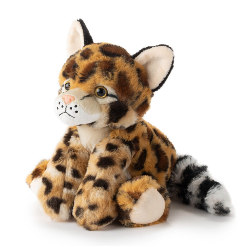 The Petting Zoo - Wholesale Stuffed/Plush Toy - Kids & Baby - 9" (20cm) Wild Onez Ocelot3