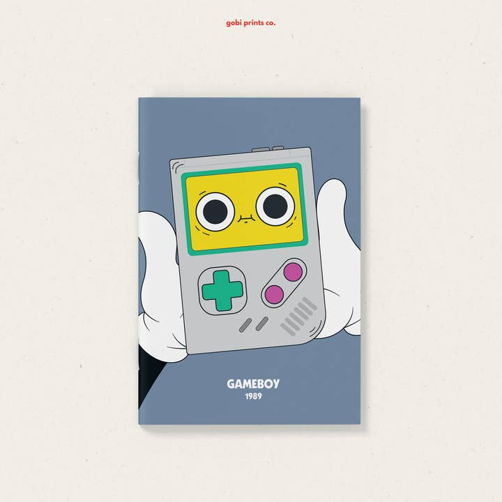 Game Boy | Caderno de Diário Encaderno de Sela por atacado de Gobi Prints Co.