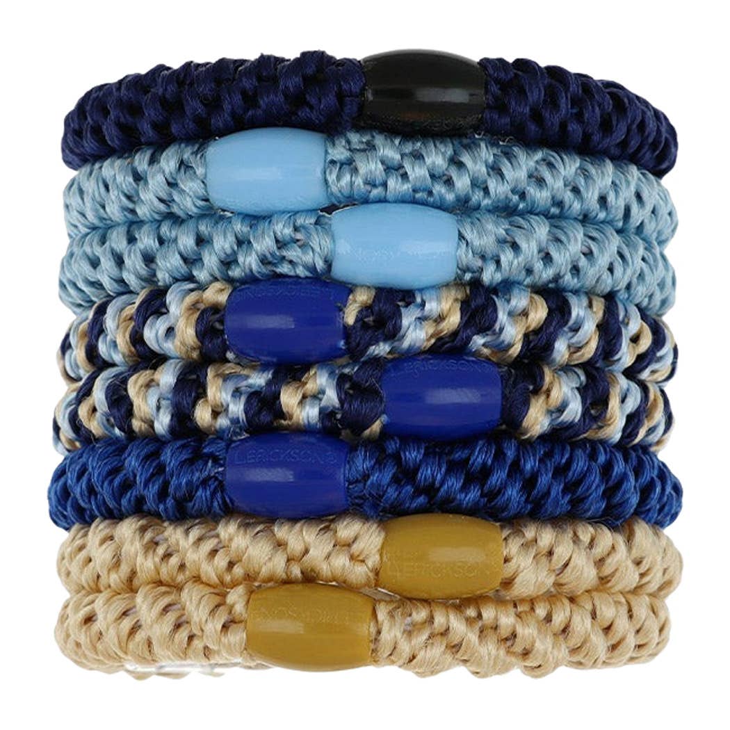 France Luxe/L. Erickson – Engroshandel Hårbånd - Dame – Grab & Go Hestehalebindere - Sæt med otte64