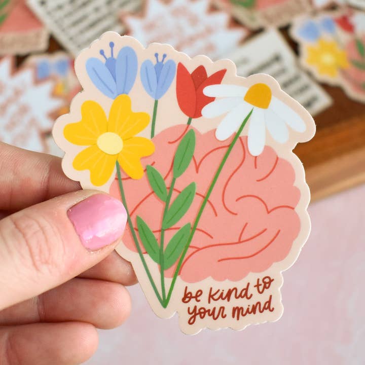 Kyn You Believe It - Vente Autocollant - Autocollant Soyez gentil à votre esprit0