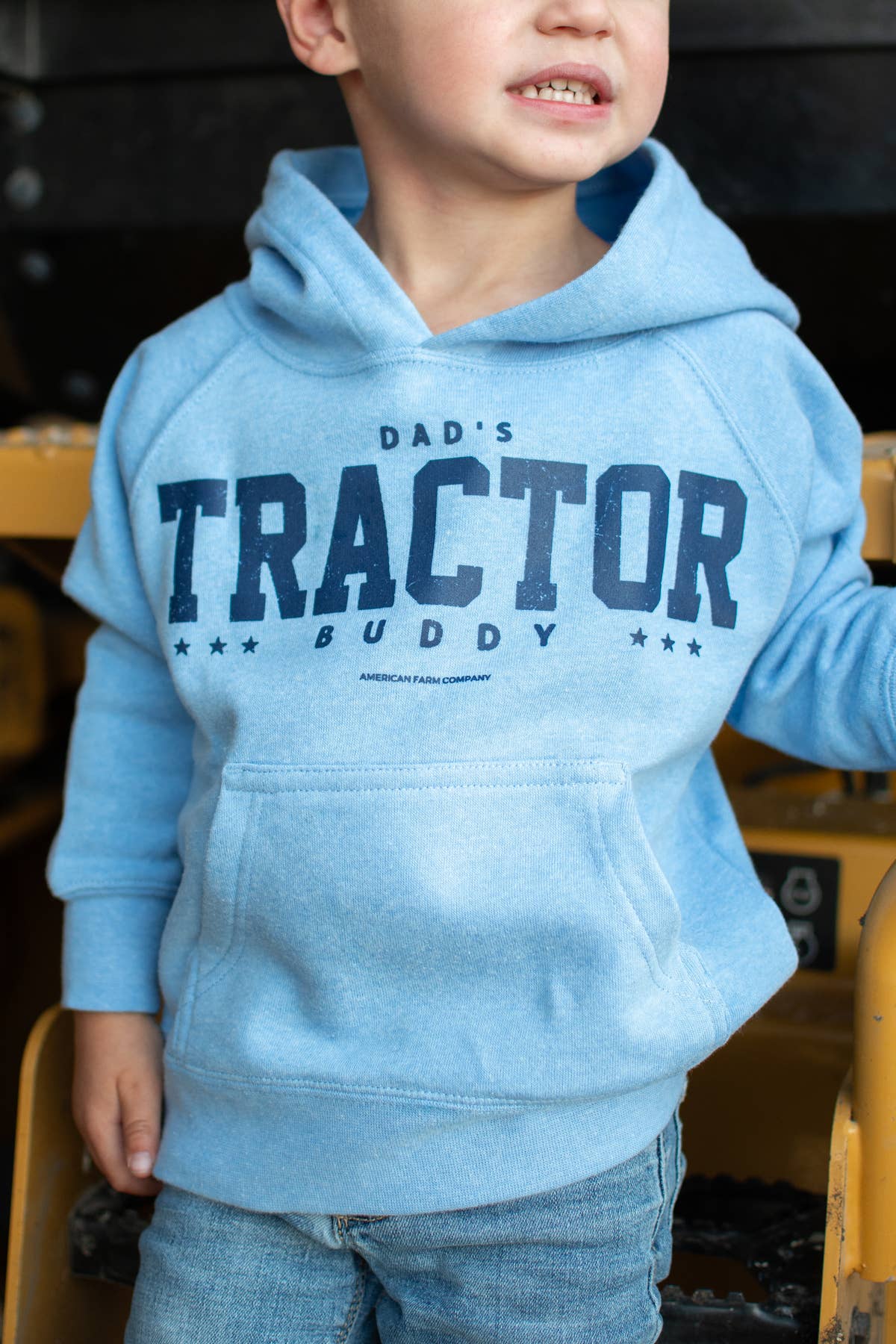 American Farm Company – wholesale Hoodie – Child – Western 'DAD'S TRACTOR BUDDY' Youth & Toddler Hoodie1