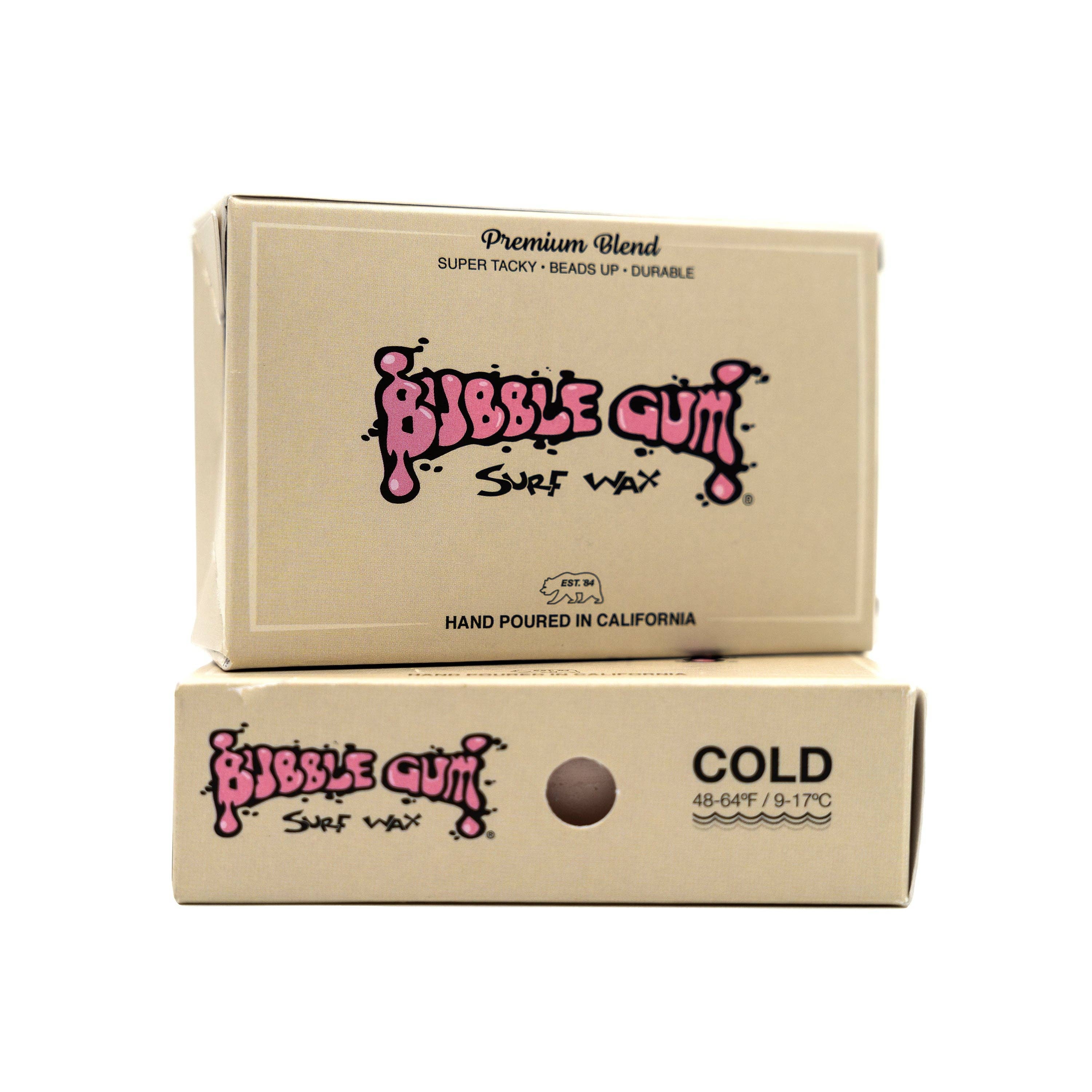Bubble Gum Surf Wax - Wholesale Sporting Accessories - Bubble Gum Surf Wax Premium Blend - Cold 48°-64° Full Case2