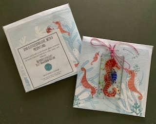 Dreya Glass - Wholesale Everyday Greeting Card - Seahorse - Greeting Card With Fused Glass Gift1
