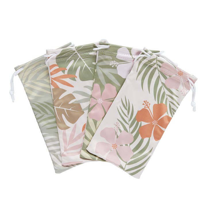 CASE-20-NEW- Tropical Design for wholesale by Blue Planet Eco-Eyewear