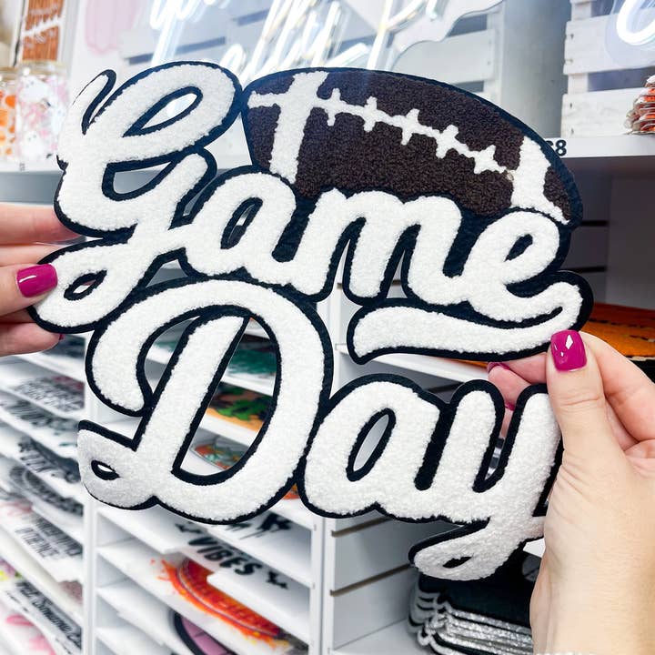 RBA Transfers - Wholesale Patch - Game Day Football Chenille Patch0