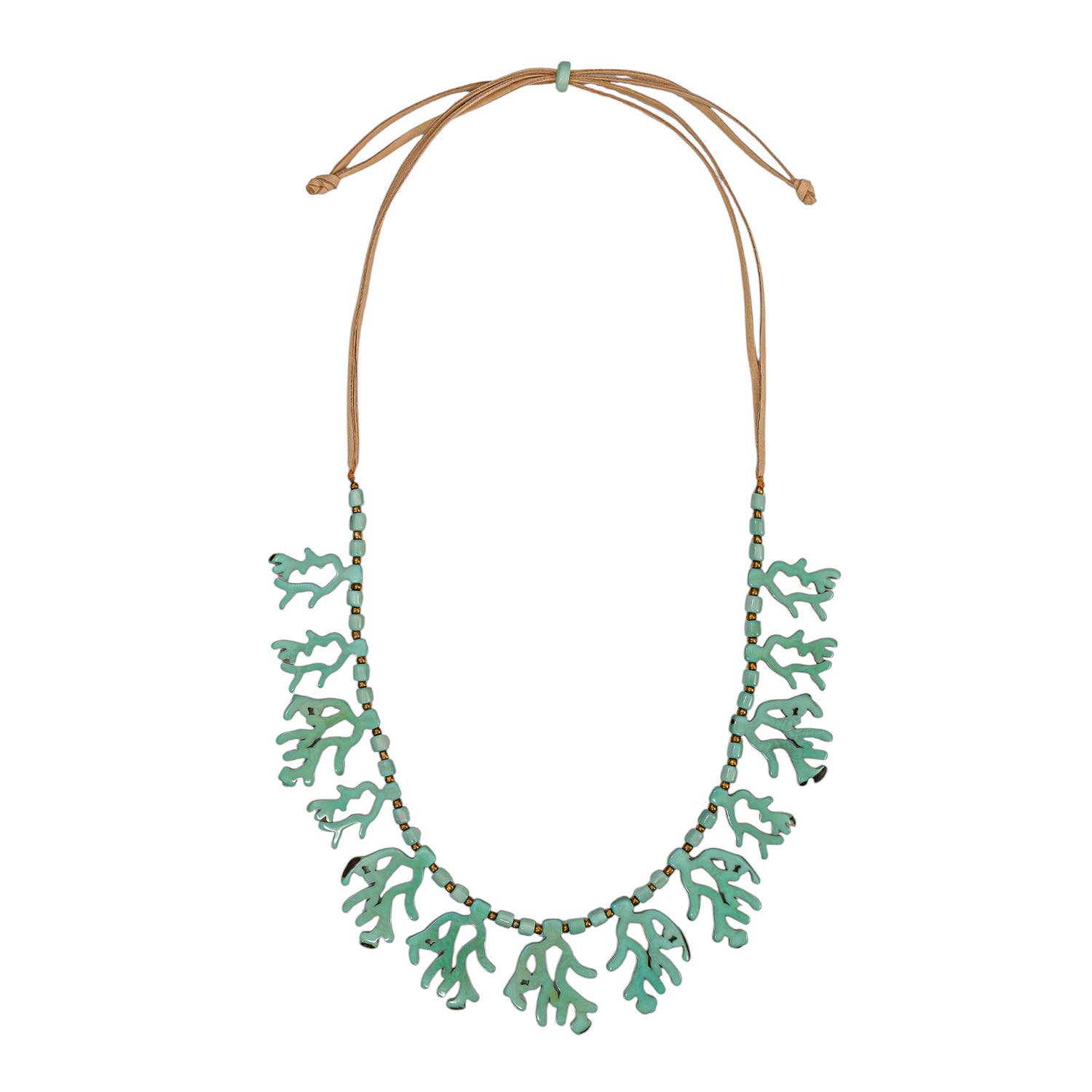 Organic Tagua Jewelry - Vente Colliers plastrons - Collier Addison1