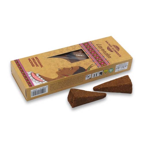 Green Tree - Wholesale Incense - Sacred Elements Lavender Organic Cones2