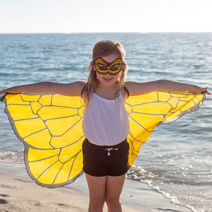 DREAMY DRESS-UPS® - Wholesale Costume - Kids - Bumblebee Wings + Mask