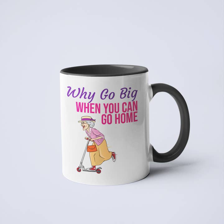 Calm Down Caren - Wholesale Coffee Mug - Why Go Big Coffee Mug1