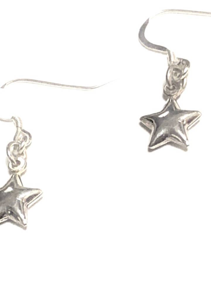Boucles d'oreilles breloques en argent sterling pour la vente par Links & Locks