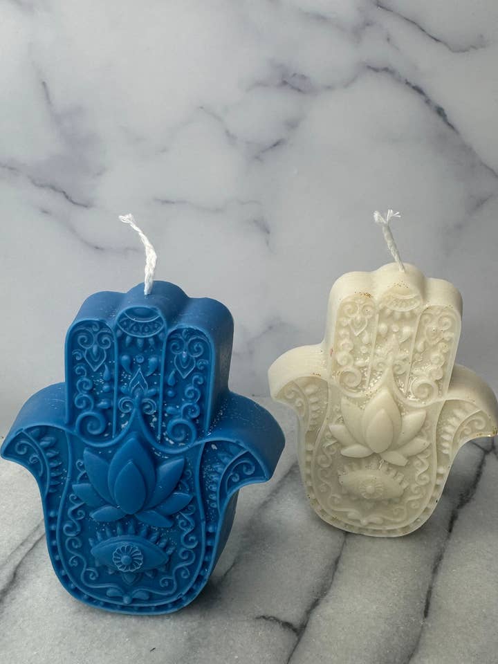 Hamsa-Kerze für den Großhandel von LitwLilit