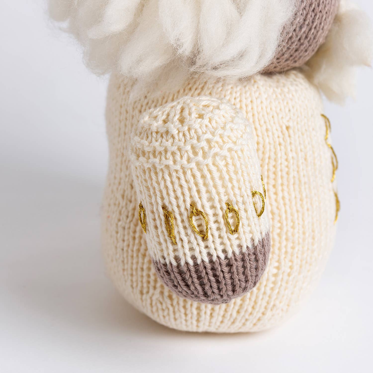 Wool Couture Company - Vente Kit de bricolage - Kit de tricot facile Clarence Nutcracker Christmas5