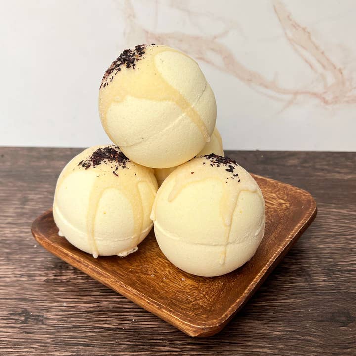 Dragonfly DayDream - Wholesale Bath Bomb/Fizz - SWEET HIBISCUS & HONEY Artisan Bath Bomb3