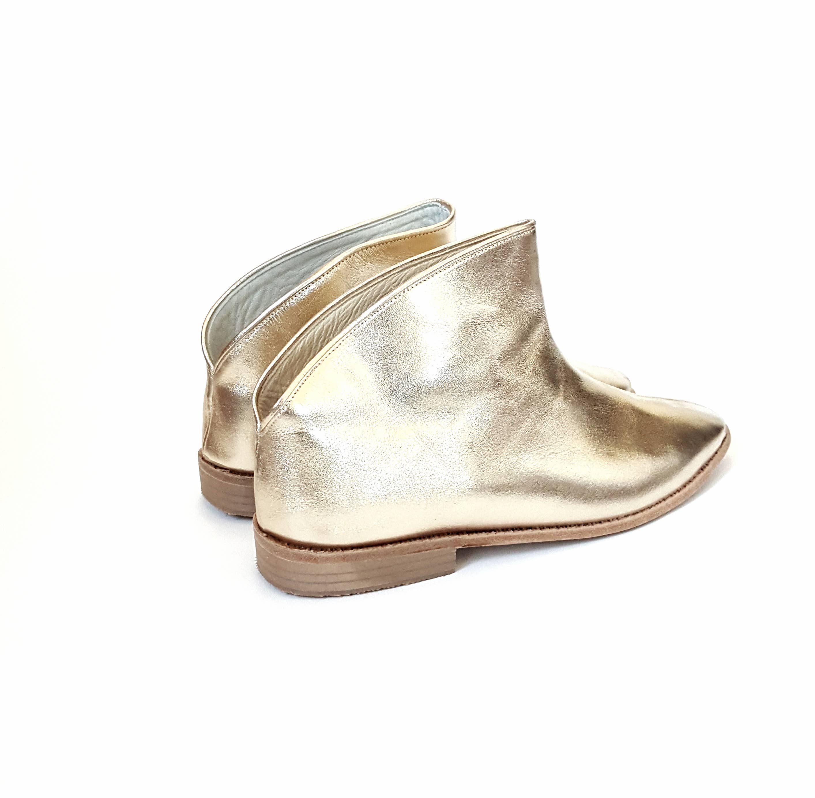 Nidalu Handmade - Wholesale Booties - Women's - Taksim Booties in Gold3