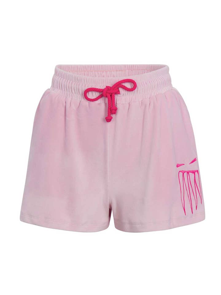 FURY PINKIE VELOUR SHORT for wholesale by Reigning Fury