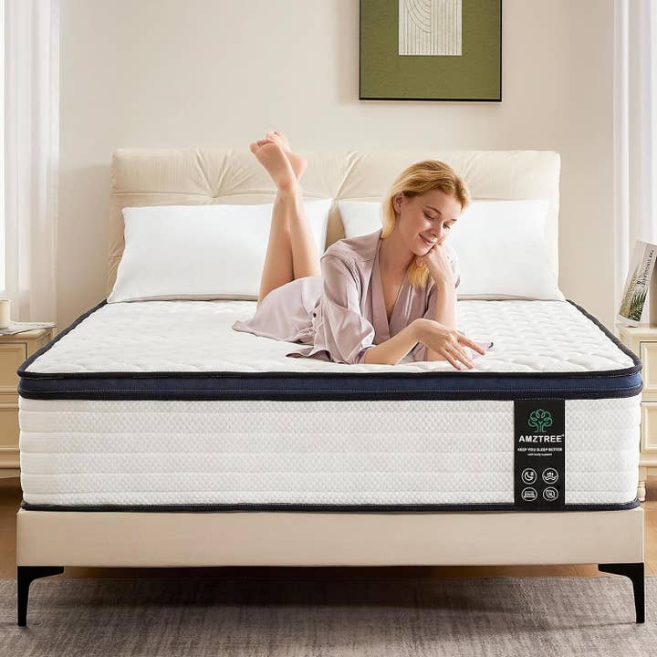 ShipItFurniture - Wholesale Bed - Queen Hybrid Mattress Medium-Firm, 12", CertiPUR-US Certified
