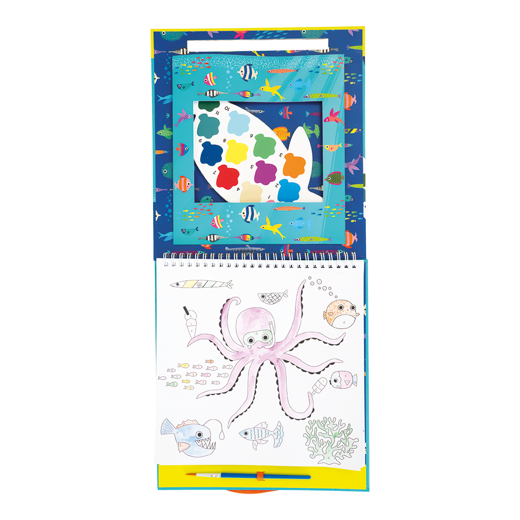 Floss and Rock - UK/EU – wholesale Art set – Child & baby – Paint by Numbers - Ocean1