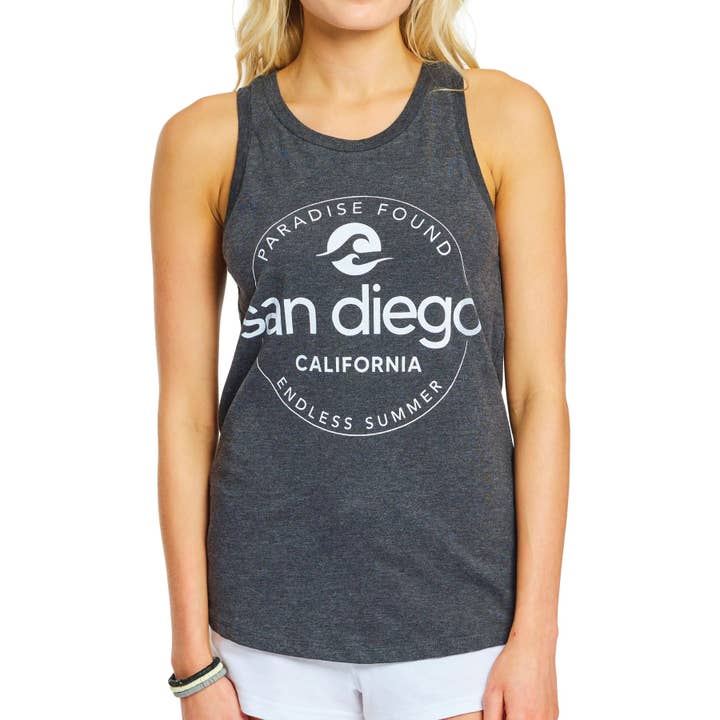 LAGACI - Wholesale Tank top – Women′s - Key To My Heart Keyhole Tank