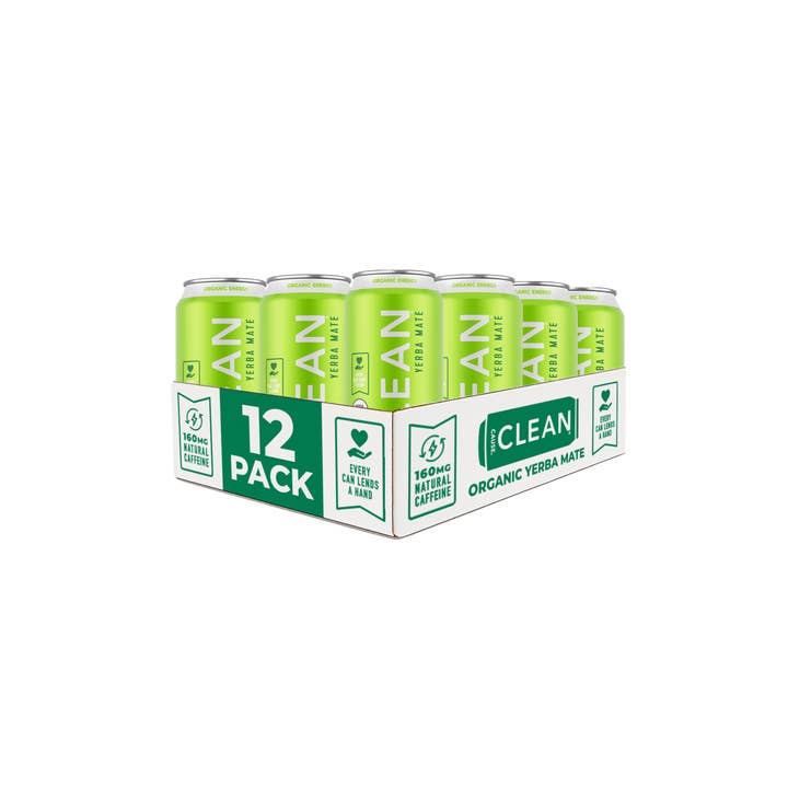 CLEAN Cause - Wholesale Iced Tea - Organic Lemon Lime Sparkling Yerba Mate Tea – 12-pack Cans5