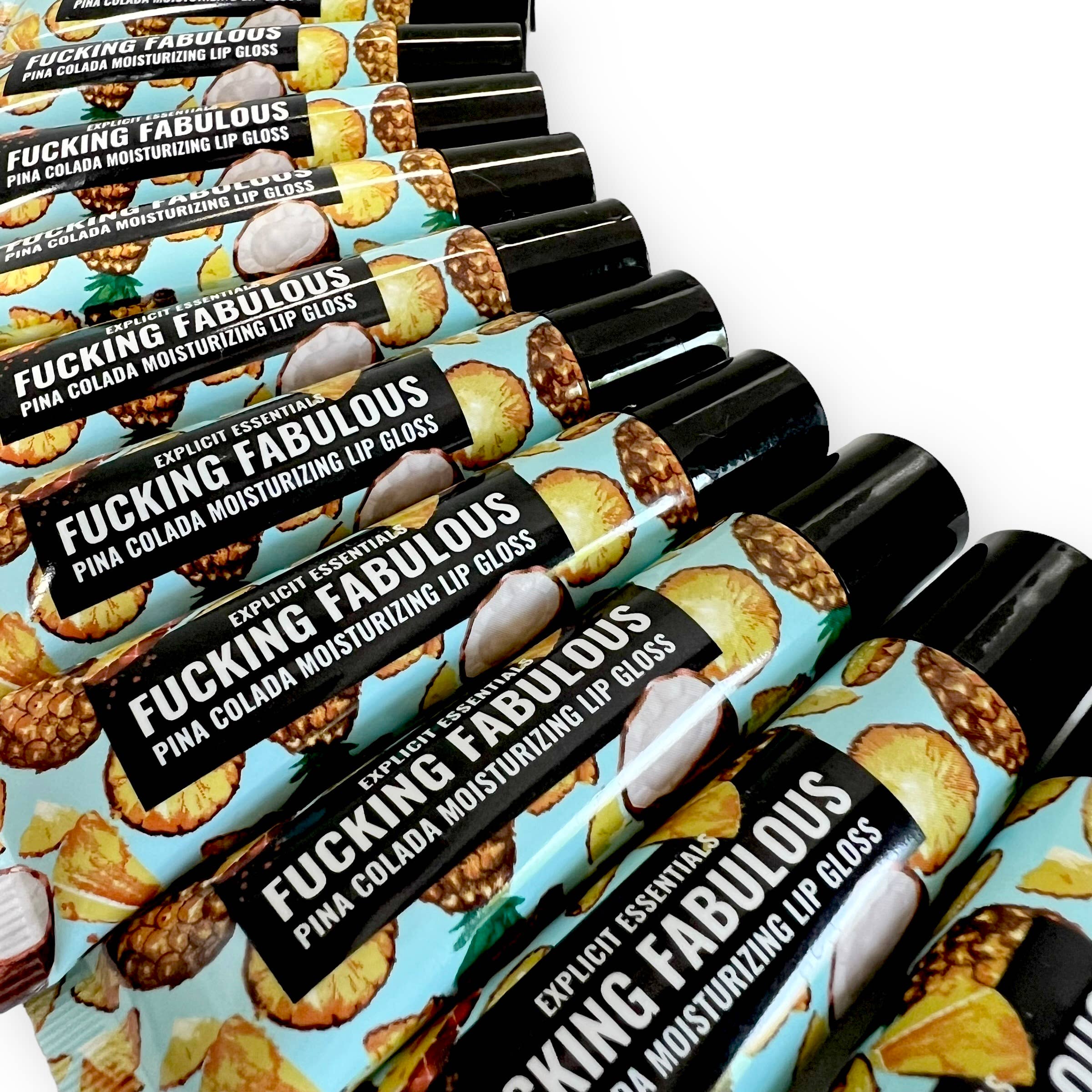 Explicit Essentials - Wholesale Lip Gloss - Fcking Fabulous Pina Colada Lip Gloss3
