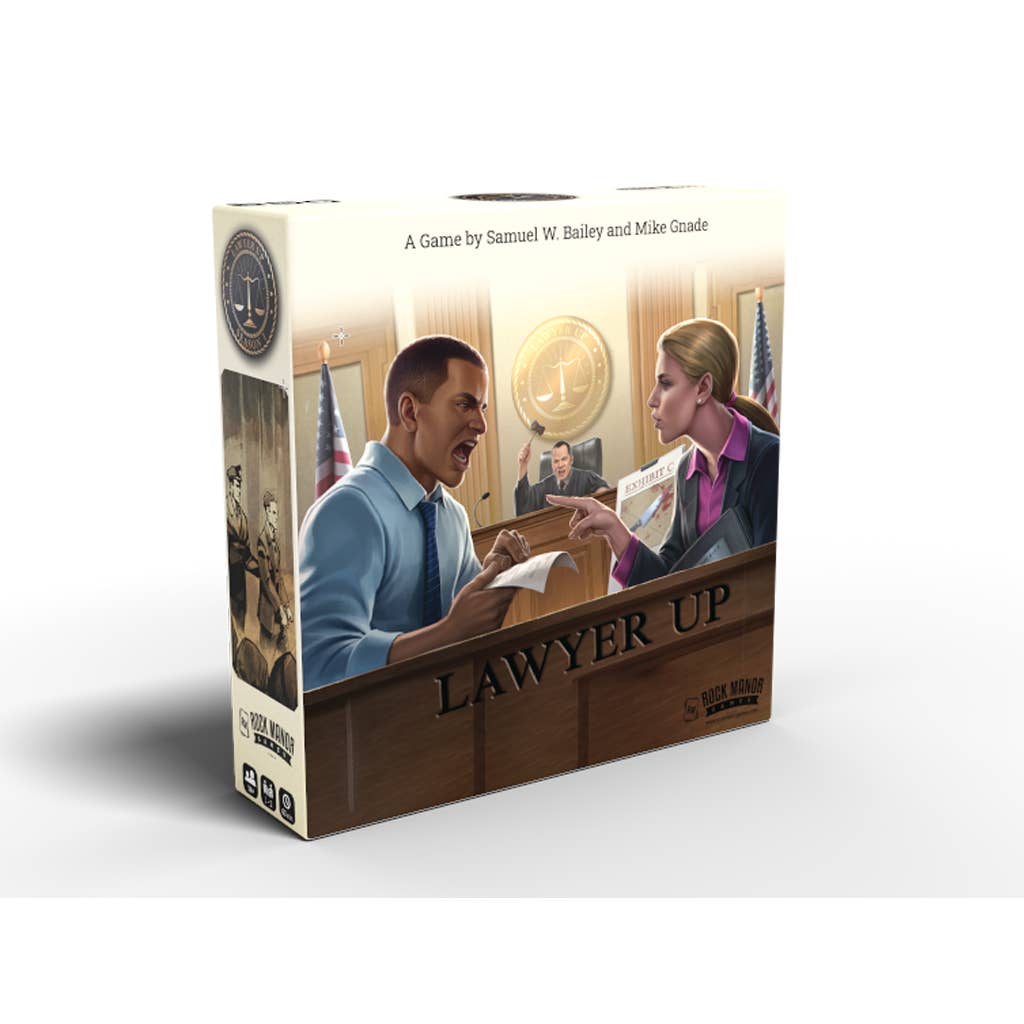 Rock Manor Games – Großhandel Kartenspiele – Lawyer Up: Staffel 1