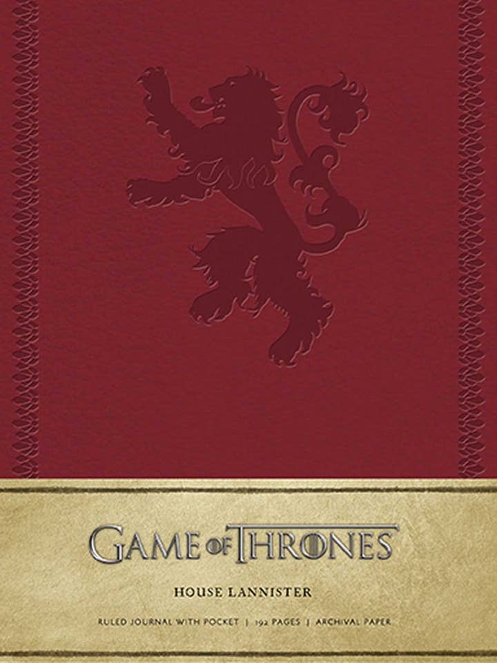 Game of Thrones: House Lannister Hardcover Journal for engroshandel hos Boon Books